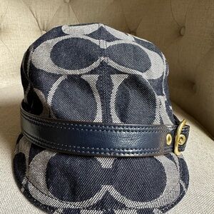 Coach vintage denim hat